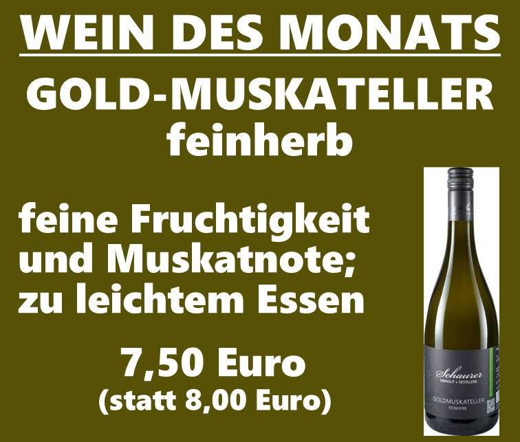 Wein des Monats