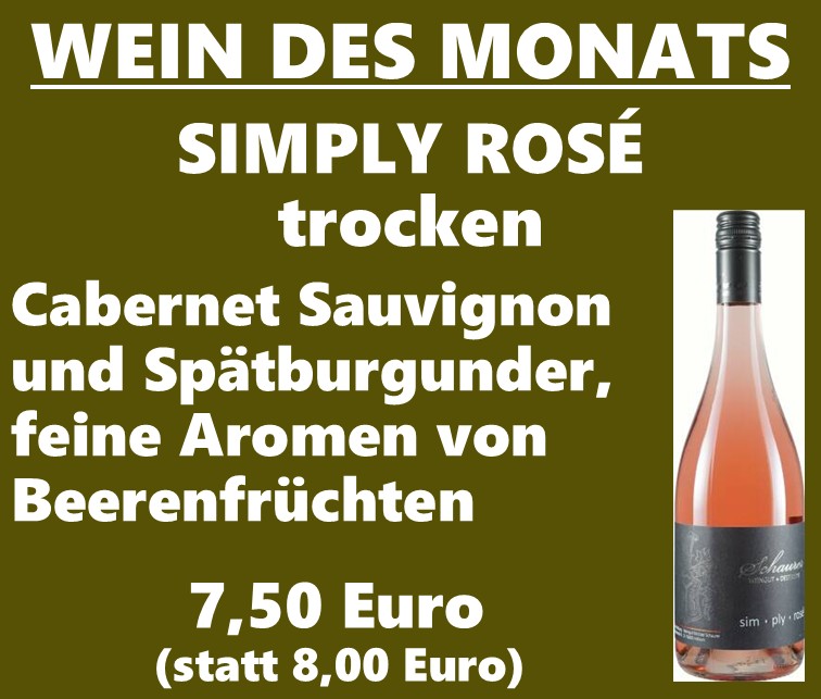 Wein des Monats