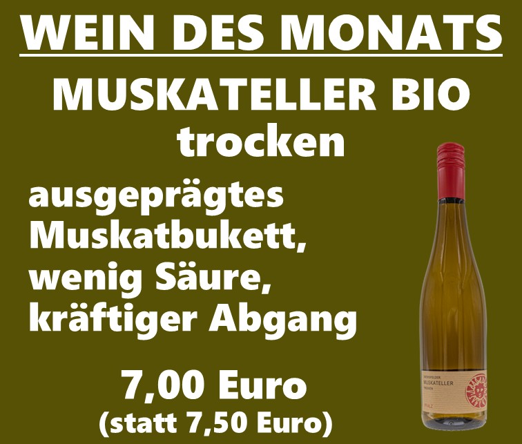 Wein des Monats