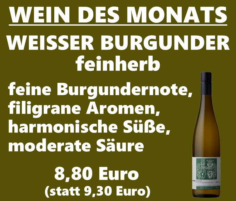 Wein des Monats