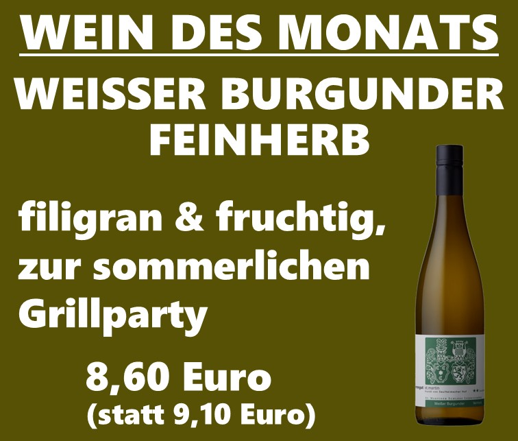 Wein des Monats