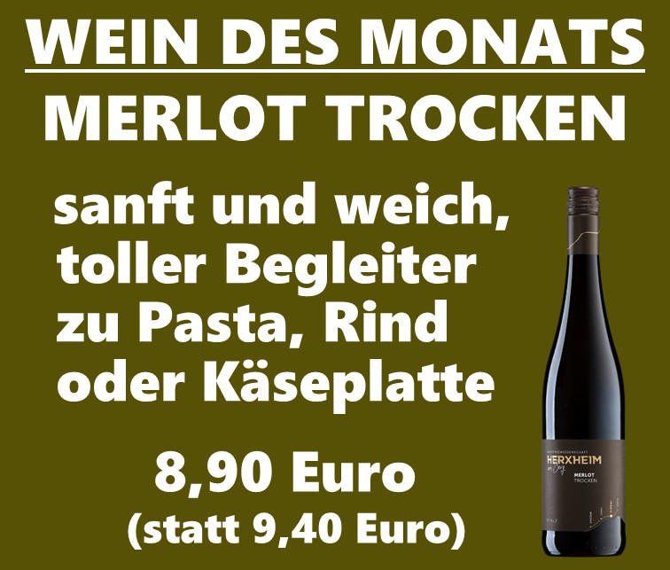 Wein des Monats