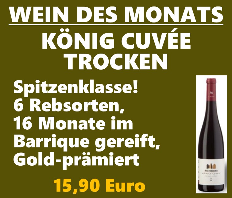 Wein des Monats